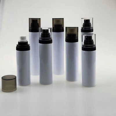 Stock! Cosmetic packaging skin care set with black pump 80ml  100ml  120ml