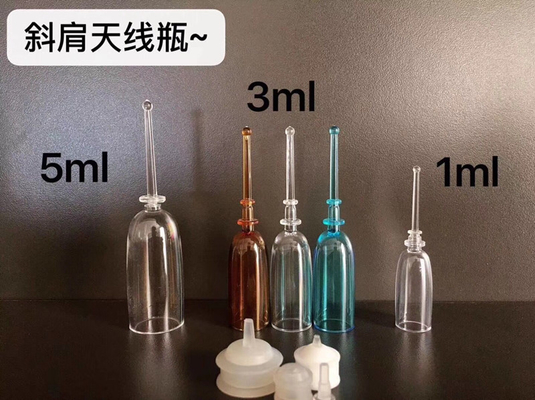 1ml 3ml 5ml airless serum fresh bottles disposable syringe bottle push type liquid break bottle fresh vials