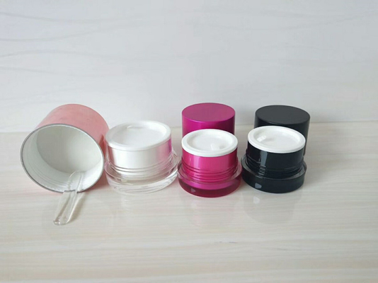 Factory price custom 15G 30G 50G round cream cosmetic plastic jar