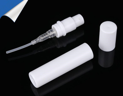 PP 2ml 3ml 4ml 5ml white plastic pp sprayer pump  bottle small perfume bottle