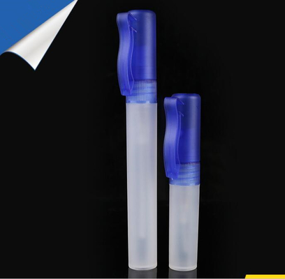 5ml 8ml 10ml plastic clip cap travel perfume spray bottle