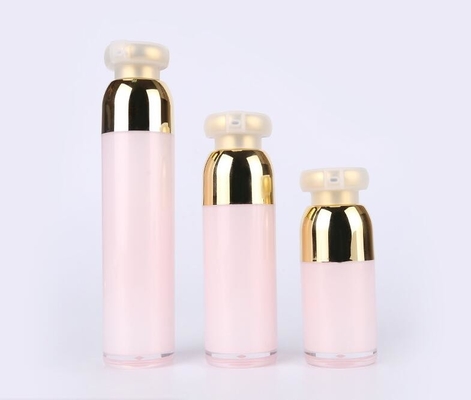 Top Quality luxury cosmetic PP 15ml 30ml 50ml airless plastic pump bottle