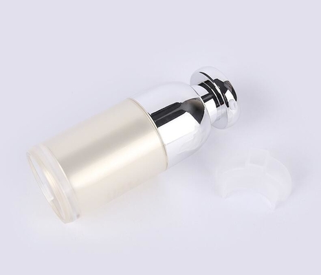 Top Quality luxury cosmetic PP 15ml 30ml 50ml airless plastic pump bottle