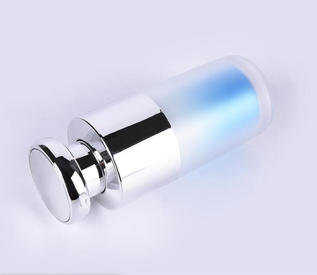 Airless pump bottle pump head PP bottle white cosmetic package