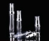 China Supplier Silver Luxury Plastic Cosmetic Bottle 10ml 15ml 20ml 30ml Empty Airless Plastic Serum Pump Dispenser