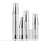 10ml 15ml 20ml 30ml Brushed silver  airless Pump Skincare Cosmetic Bottles