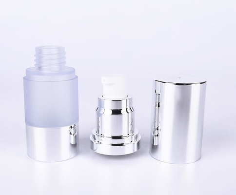 50ml Customized Round Airless Lotion Pump Bottles for Skin Care Products