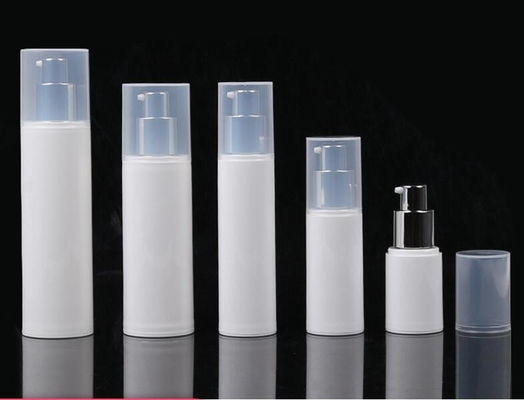 15ml 30ml 35ml 80ml 100ml  white pp cosmetic vacuum airless pump bottle