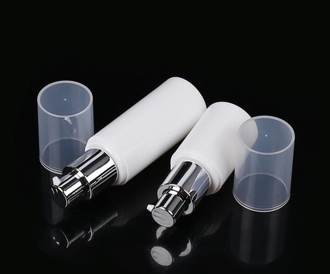 15ml 30ml 35ml 80ml 100ml  white pp cosmetic vacuum airless pump bottle