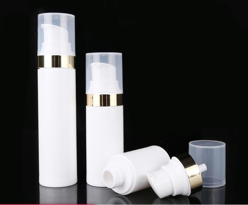 Full range skin care plastic PP airless cosmetic bottle 15ml 30ml 50ml