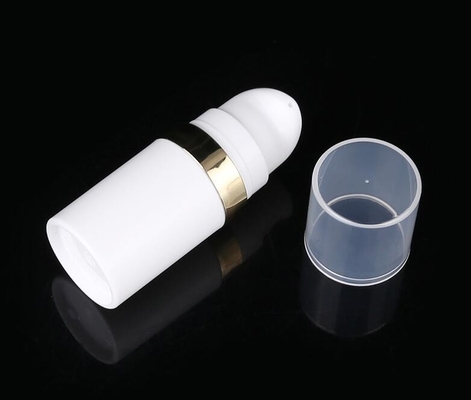 5ml 10ml 15ml  small PP  airless cosmetic bottles for Trial Pack