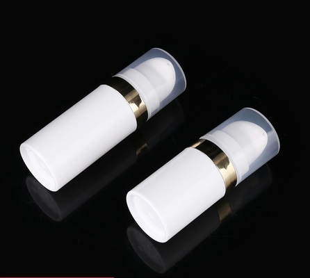 5ml 10ml 15ml  small PP  airless cosmetic bottles for Trial Pack