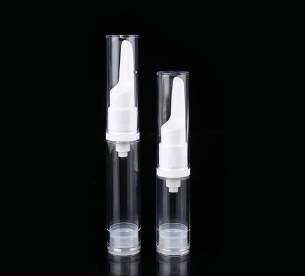 plastic AS custom eye cream airless cosmetic pump bottle