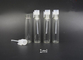 Empty  Cosmetic Mini Sample Perfume 1ml  Refillable Glass Vails bottles