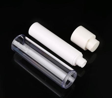 15ml 30ml 50ml  clear cosmetic airless  bottle in bottle