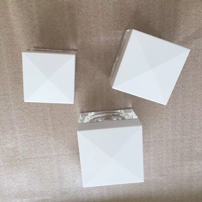 new design square  luxury cosmetic Packaging Acrylic Jars