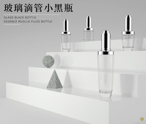 emtpy 20ml 30ml 40ml 50ml Glass Dropper Bottle For Cosmetic Essential Oil