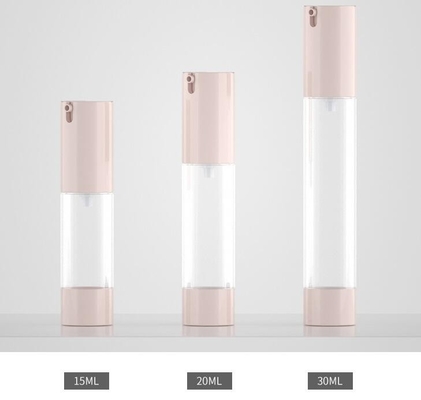 15ml 20ml 30ml slim and high airless Cosmetic Pump Bottles Set