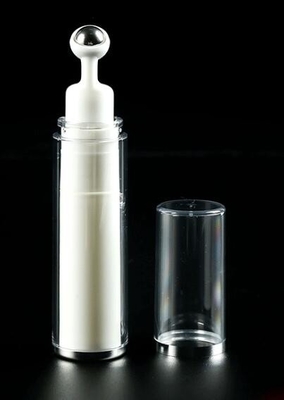 China Empty Cosmetic Perfume Eye Cream Container 7.5ml 10ml 15ml Colored Roll On Glass Bottle with Steel Ball with cap