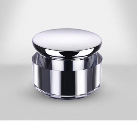 Factory Price Round acrylic 50ml Cream Jar face cream Bottle Cosmetics Packaging Containers