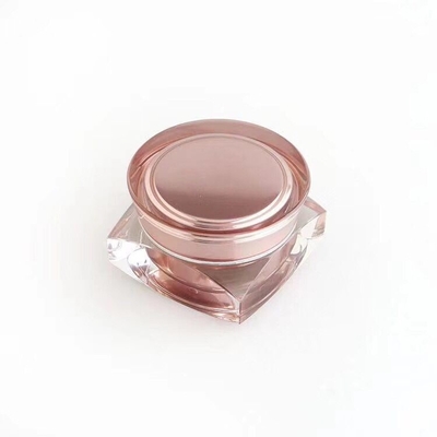 30ml 50ml New product high quality square acrylic jar for personal care