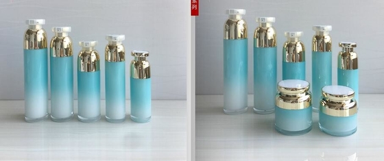 HOT sale cosmetics packaging pink lotion bottle 30ml 50ml 100ml 120ml skin care acrylic pump bottle