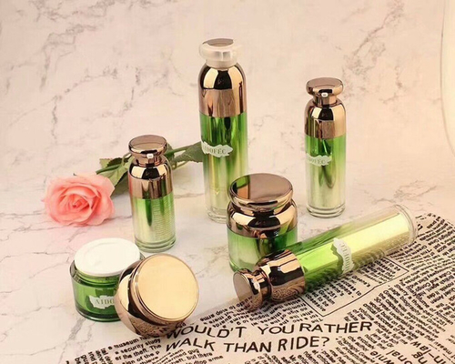 wholesale luxury cosmetic Airless Pump Skincare airless bottle packaging 15ml 30ml 50ml