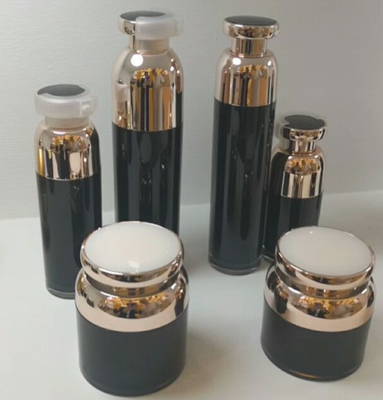 wholesale luxury cosmetic Airless Pump Skincare airless bottle packaging 15ml 30ml 50ml