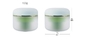 30g 50g 100g 150g High Quality Plastic Empty Double Wall Round Cream jar lip balm Jar 1oz