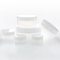 30g 50g 100g Sunk Bottom White Empty Round Cosmetic Plastic Cream Jar with Lid for Lip Balm Body Container Packaging