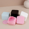 Fast delivery empty 50ML square shape PP cosmetic face cream jar