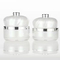 Empty luxury acrylic skincare plastic new design cosmetic face cream plastic jars with lids packaging 30g 50g