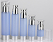 Cosmetic Bottle FrostedPlastic white actuator Airless Pump Bottle15ml 20ml 30ml 50ml with lable logo