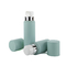 Cylindrical 150ML 200ML 250ML matte green PP Plastic Airless Pump Bottle With Snap Lotion Pump
