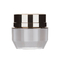 luxurt empty 15g 30g 50g Acrylic gradient cream jar with shinny silver lid