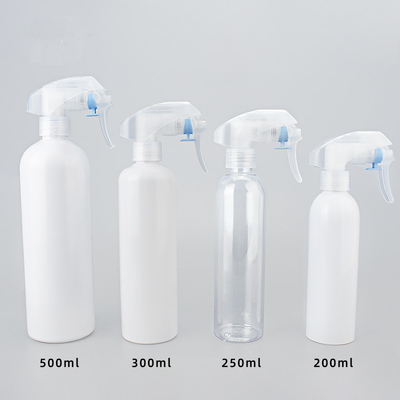 cosmetic Cylinde trigger spray bottle 200 ml 250ml 300ml 500ml dispensing pump bottle cosmetics