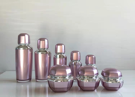 Low Price Customizable Shape Cosmetic Packaging Acrylic Bottle Cosmetic