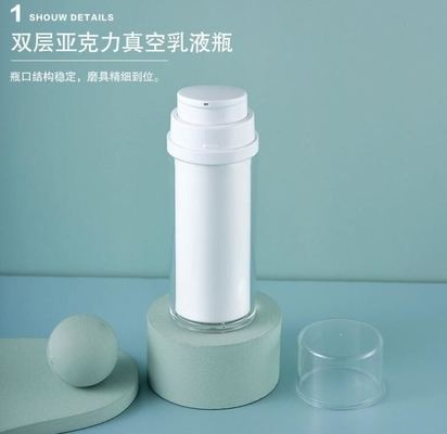 Factory Prices  Vacuum Acrylic Cosmetic Airless Pump Bottle 30ml 50ml 80ml