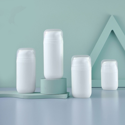 Cosmetic 50ml 80ml 100ml 120ml white pp Baby cute Essence Body Lotion Plastic airless Bottle