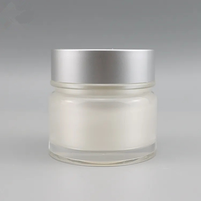 Cosmetic Plastic Packaging 1oz  Acrylic Plastic Cosmetic Cream Jar for facial cream