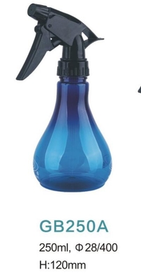 Factory Wholesale 250ml PET Mist Trigger Sprayer Refillable Empty Plastic Watering Bottle for indoor garden use