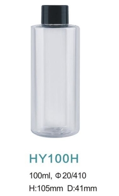 3.33oz  100ML PET hot plastic facial toner moisturizer cosmetic lotion bottle
