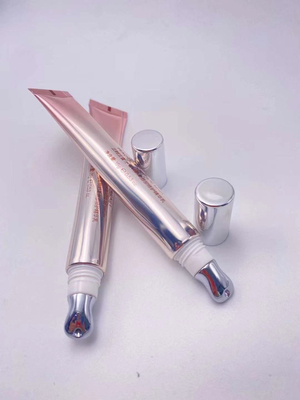 empty eye cream cosmetic aluminum laminated tubes with applicator